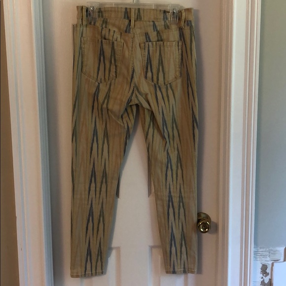 Loft multi-colored ankle skinny jeans - Picture 3 of 5